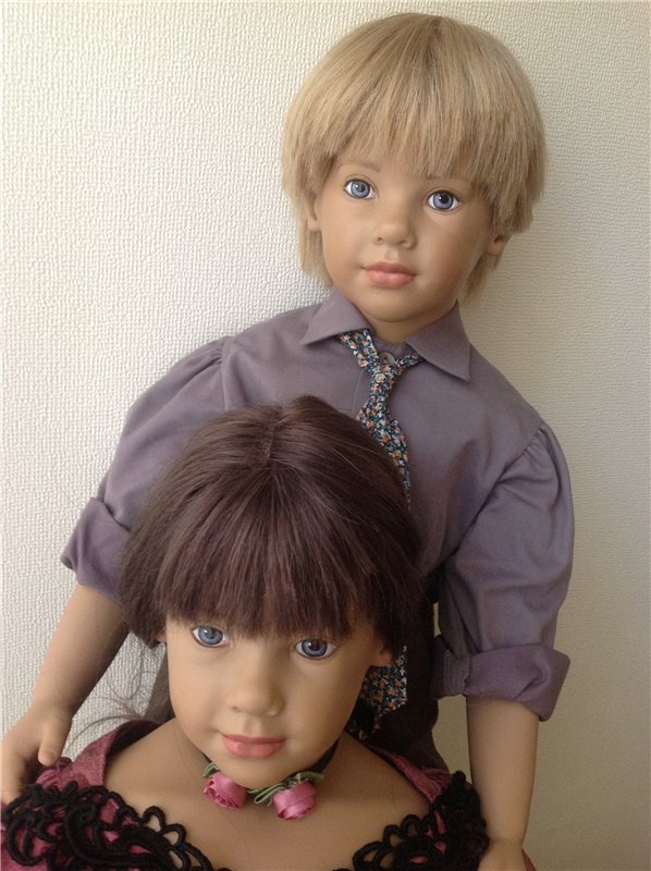 Королевские близнецы | Бэйбики Королевские близнецы — Куклы Vera Scholz (Вера Шольц): WPM (Waltershauser)