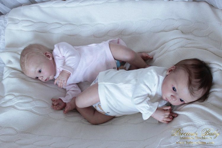 Мы двойняшки! Куклы реборн Анастасии Бочковой (фото 9)