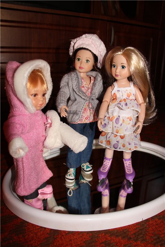 Фигурное катание — Куклы Jolina Zapf (Джолина): шарнирные балерины