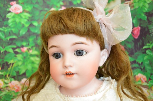 Моя "столетняя девочка" антикварная кукла