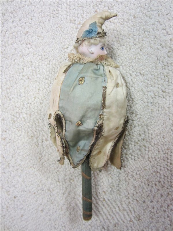 Помощник во флирте, шутовская кукла (Marotte antique doll) (фото 9)