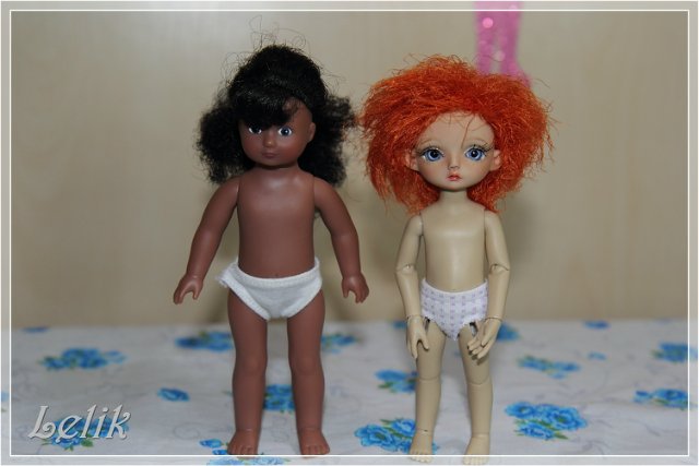 Моя лепта в сравнении кукол