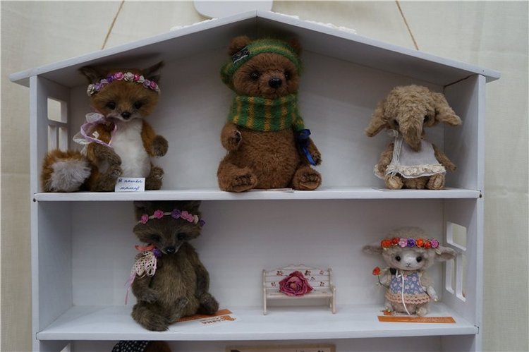Картинки с выставки кукол на Тишинке. Moscow Fair 2015. Всем любителям Тедди посвящается (фото 9)