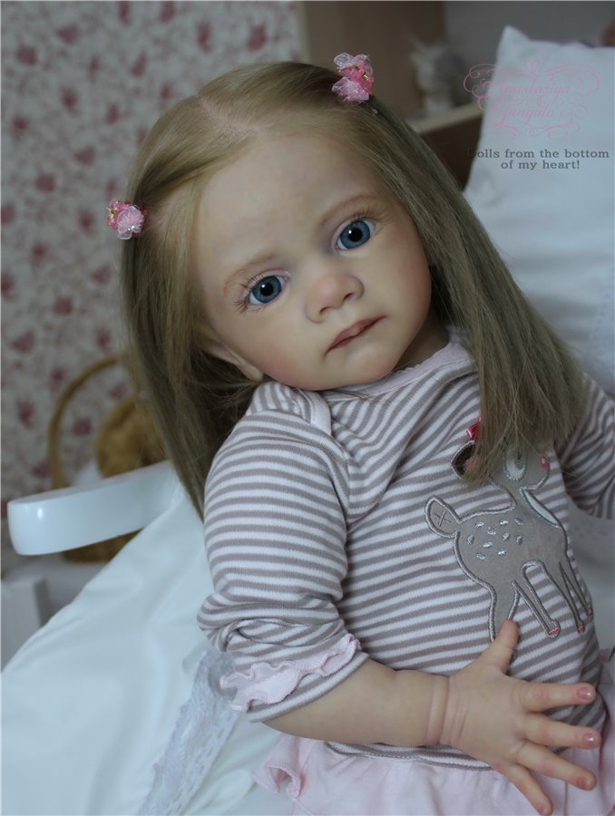 Дарина. Мой Прототип реборн Фрида от Каролы Вегерих