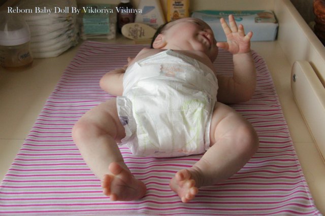 Наконец... представляю вам мою куколку... Реборн Виктории Вишни (фото 2)