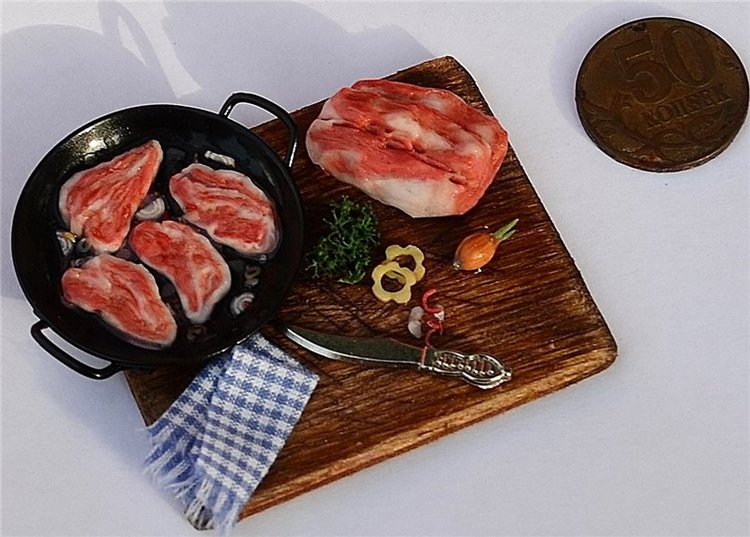 Мои последние "несъедобные съедобности" из полимерной глины (фото 5)