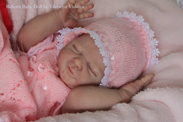 Крохотулька Angeli от Elisa Marx. Куколка реборн Виктории Вишни