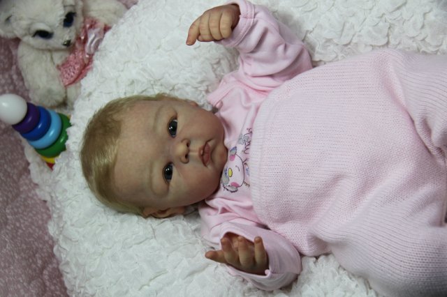 Пышка Пэрис. Куколка реборн Виктории Вишни