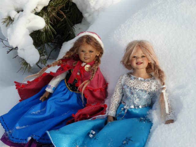 Зимняя сказка | Бэйбики Зимняя сказка — Одежда и обувь для кукол своими руками: фото