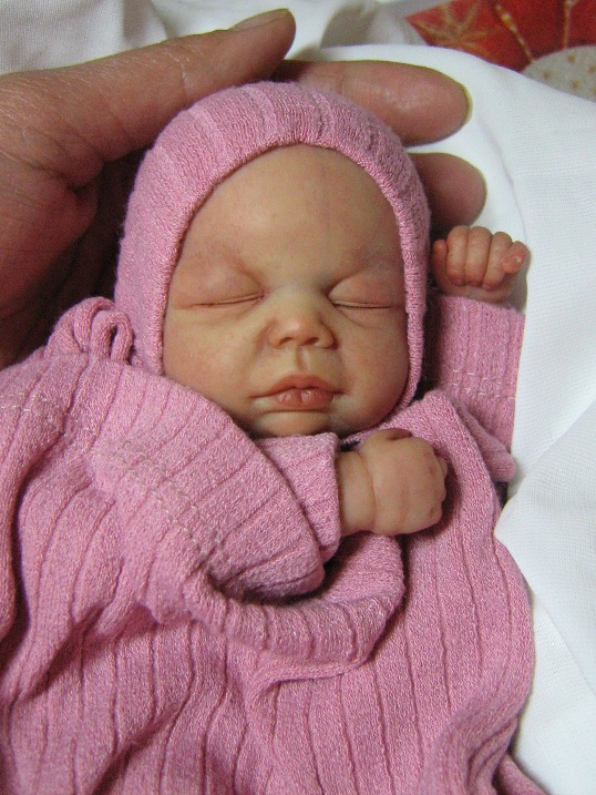 Мини малышка Lil | Бэйбики Мини малышка Lil — Куклы Реборн (Reborn): работы мастеров (фото 8)