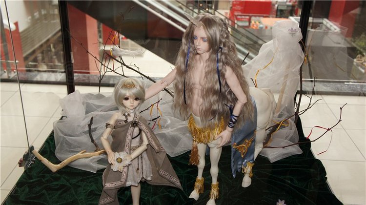 Московская выставка кукол BJD Оживающий театр