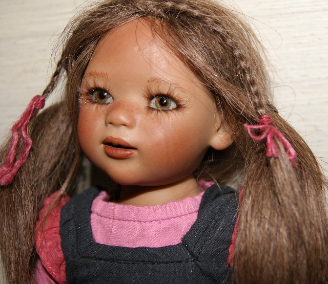 Целый цветничок красавиц поселился у меня - коллекционные куклы Himstedt