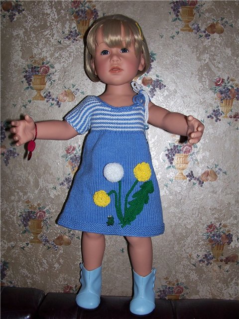 Весточка желанная - куколка Gotz (фото 4)