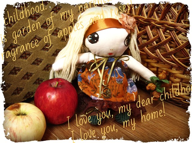 Кукла в стиле japan bunka doll