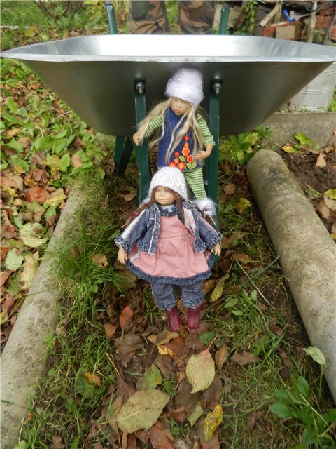 Мои крохотульки на природе. Клубные куколки от Аннет Химштед