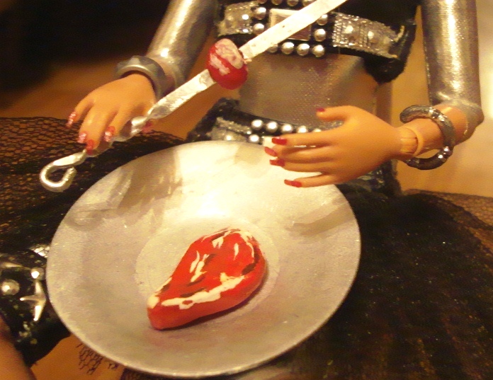 Шашлык остывает! Кукольная миниатюра своими руками