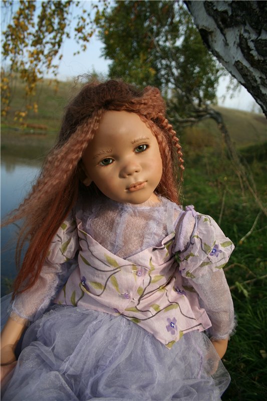 Моя девочка от Annette Himstedt в осеннем настроении