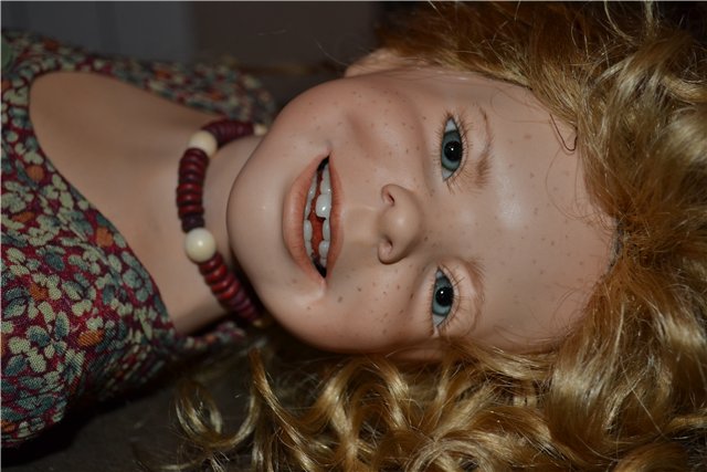 Солнышко в фарфоре! Аннушка от Heidi Plusczok (фото 3)