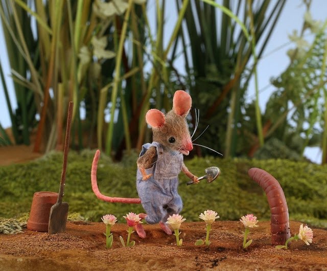 Мышиный дом или Жизнь замечательных мышей. Авторские игрушки в книжной иллюстрации. Мэгги Руди (Maggie Rudy) - "Mouses