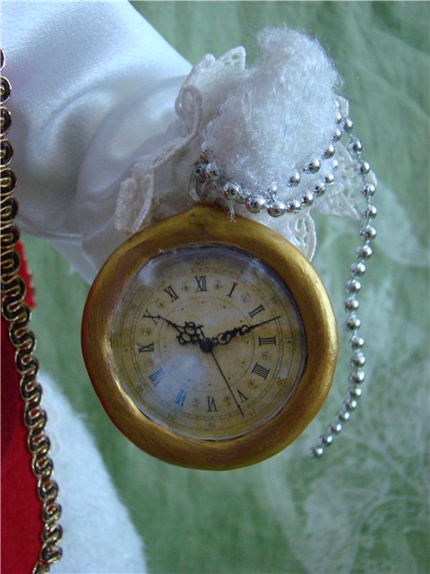 Белый кролик по мотивам рассказа об Алисе. Авторская кукла Кондрашовой Ирины