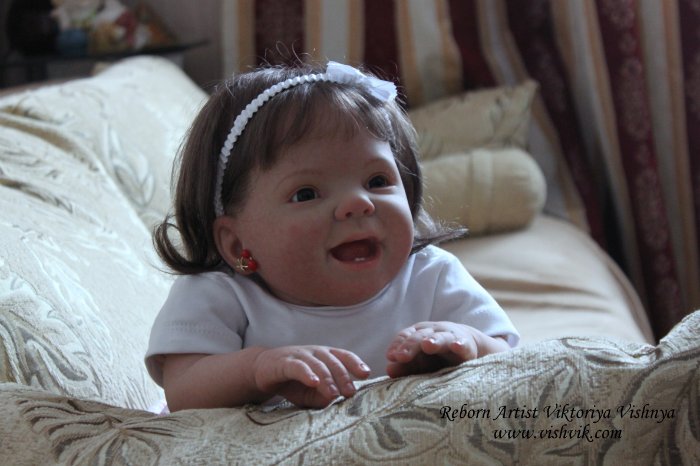 Белоснежка... Снежка.. Кукла реборн Вишни Виктории