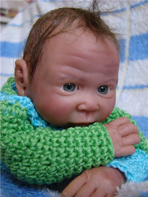 Еще один бутуз. Авторские куклы Кондрашовой Ирины