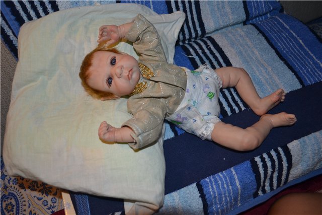 Ну очень серьезный Эльфик ООАК (фото 3)