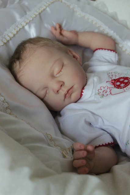 Весенний цветочек... Куколка реборн Виктории Вишни (фото 10)