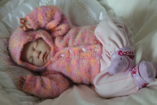 Весенний цветочек... Куколка реборн Виктории Вишни