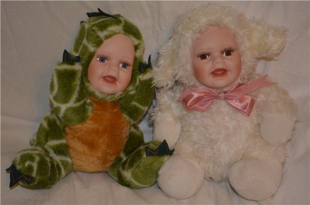 Такие смешные... Кто они? Плюшевые кукло-звери CUDDLE KIDS