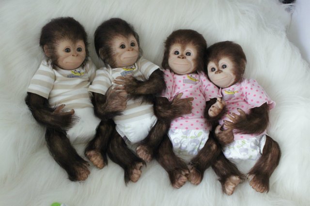 Развеселая компания (или мини-зоопарк)! Куклы реборн Вишни Виктории