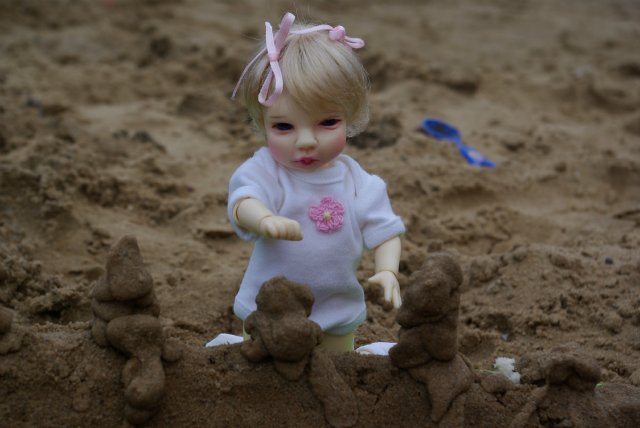 Лето,ах лето. Куклы Bo Peep, Peas by Kim Lasher (фото 8)