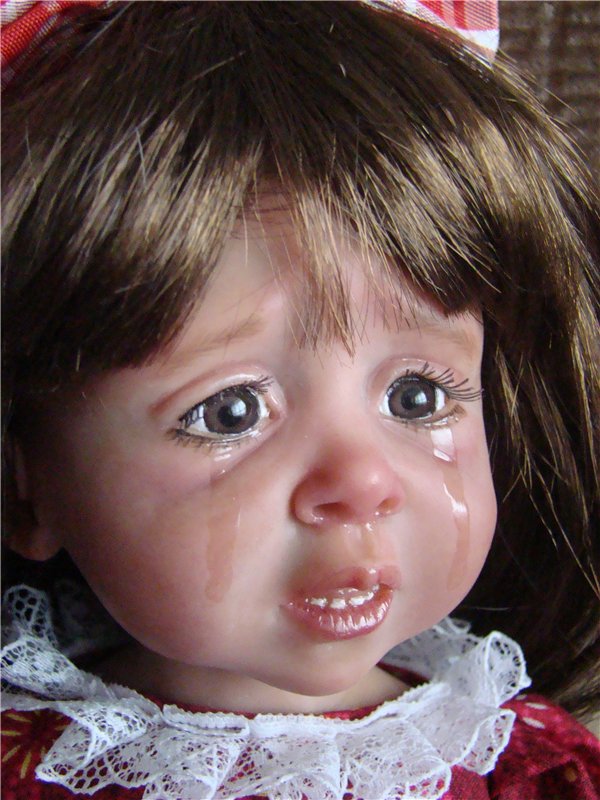 Еще один расстроенный ребенок. Авторская кукла Кондрашовой Ирины
