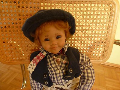 Знакомство с куклами Anni Aegerter фирмы Schmider Creativ. Тони - образ Пеппи или подружки Тома Сойера