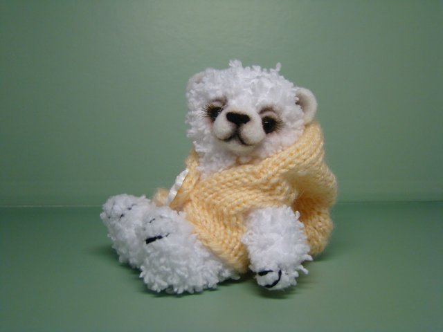 Мишка Снежка. Авторская игрушка своими руками Ольги Чернухо (фото 9)