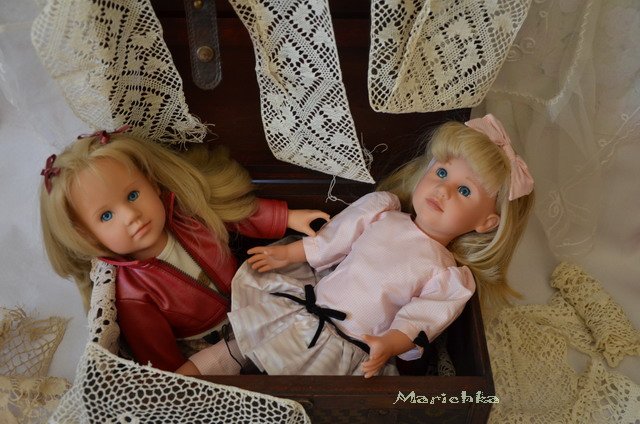 Двое из ларца одинаковы с лица. Куклы Darlene и Marie Gotz (фото 3)