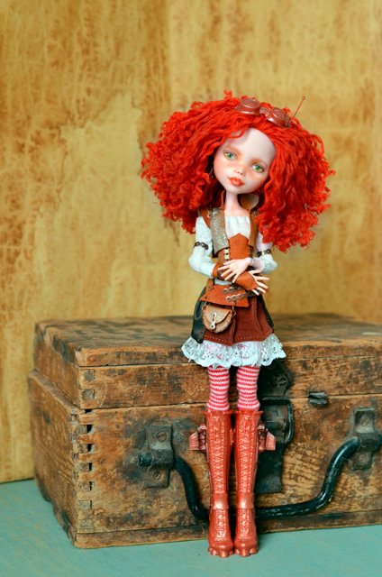 Мой первый ООАК Monster High (фото 5)