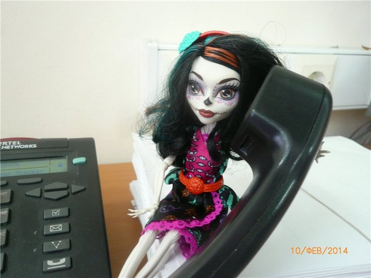 Skelita Calaveras наша новая монстряшка Monster High (фото 5)