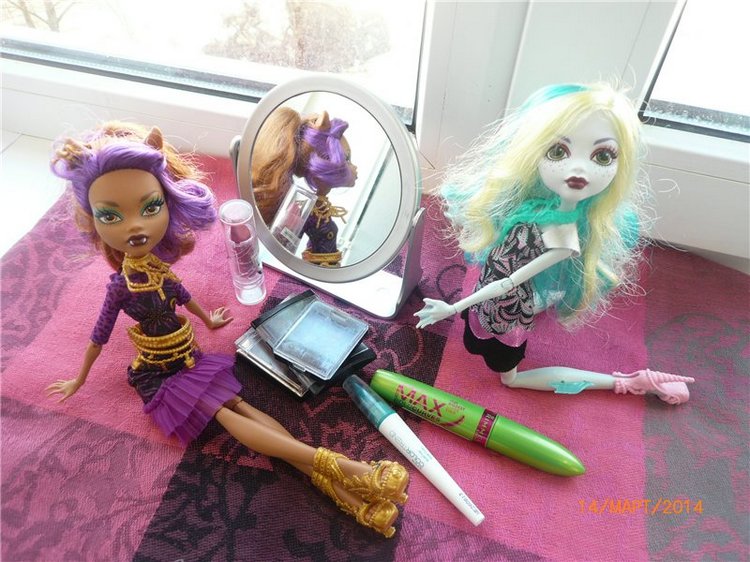 Клодин, Лагуна и малышка Клодин. Наши новенькие куколки Монстр Хай (фото 4)