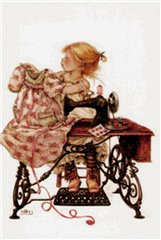 Коллекционная кукла Carole от Julie Ann Fischer