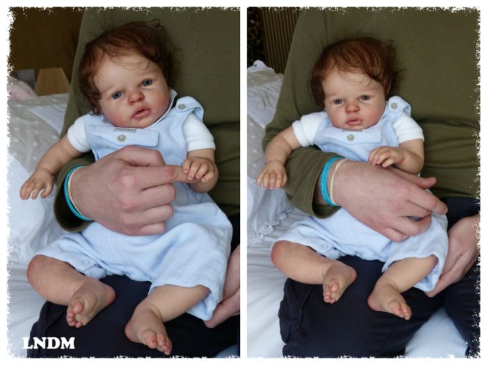 Любимый молд куклы реборн Ноа.Теперь с открытыми глазками