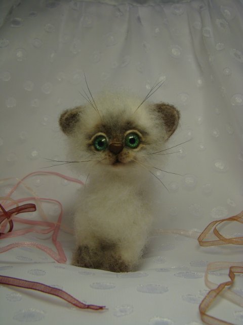 Запутанная история. Игрушка валянием из шерсти