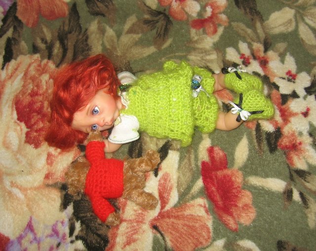 Каролина. Авторская кукла Кондрашовой Ирины (фото 7)