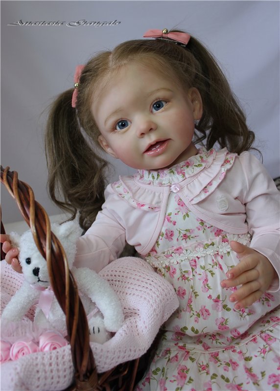 Маленькая Леди! Кукла реборн Анастасии Гангало