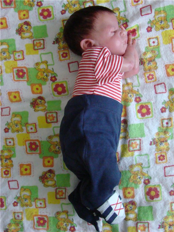 Рождение Никиты. Авторский силиконовый малыш Кондрашовой Ирины