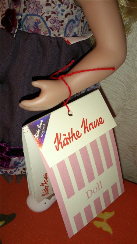 Ласковая девочка Минуш от Kathe Kruse | Бэйбики Ласковая девочка Минуш от Kathe Kruse (фото 8)