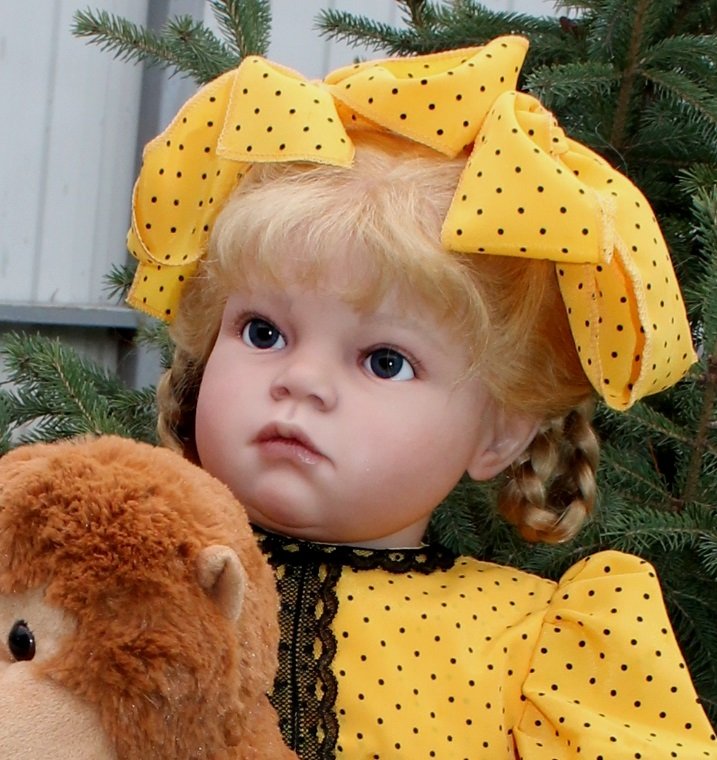 Танечка. Кукла-реборн Елены Иваховой | Бэйбики Танечка. Кукла-реборн Елены Иваховой (фото 9)