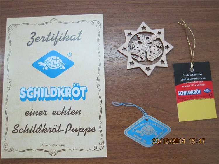 Фросенька. Коллекционная куколка Flori, Rolanda Heimer, Schildkrot (фото 3)