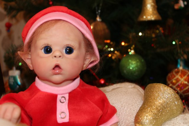 Кукла реборн эльфик Максимка из молда Офелия, от Абахтимовой Алёны (фото 9)