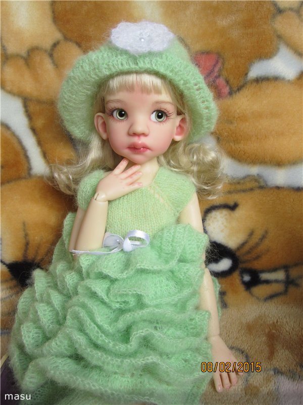 Эльфийский костюмчик для куклы Kaye Wiggs